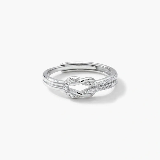To My Granddaughter - Love Knot Ring