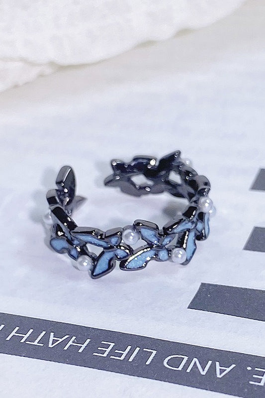 Retro Butterfly Stackable Ring
