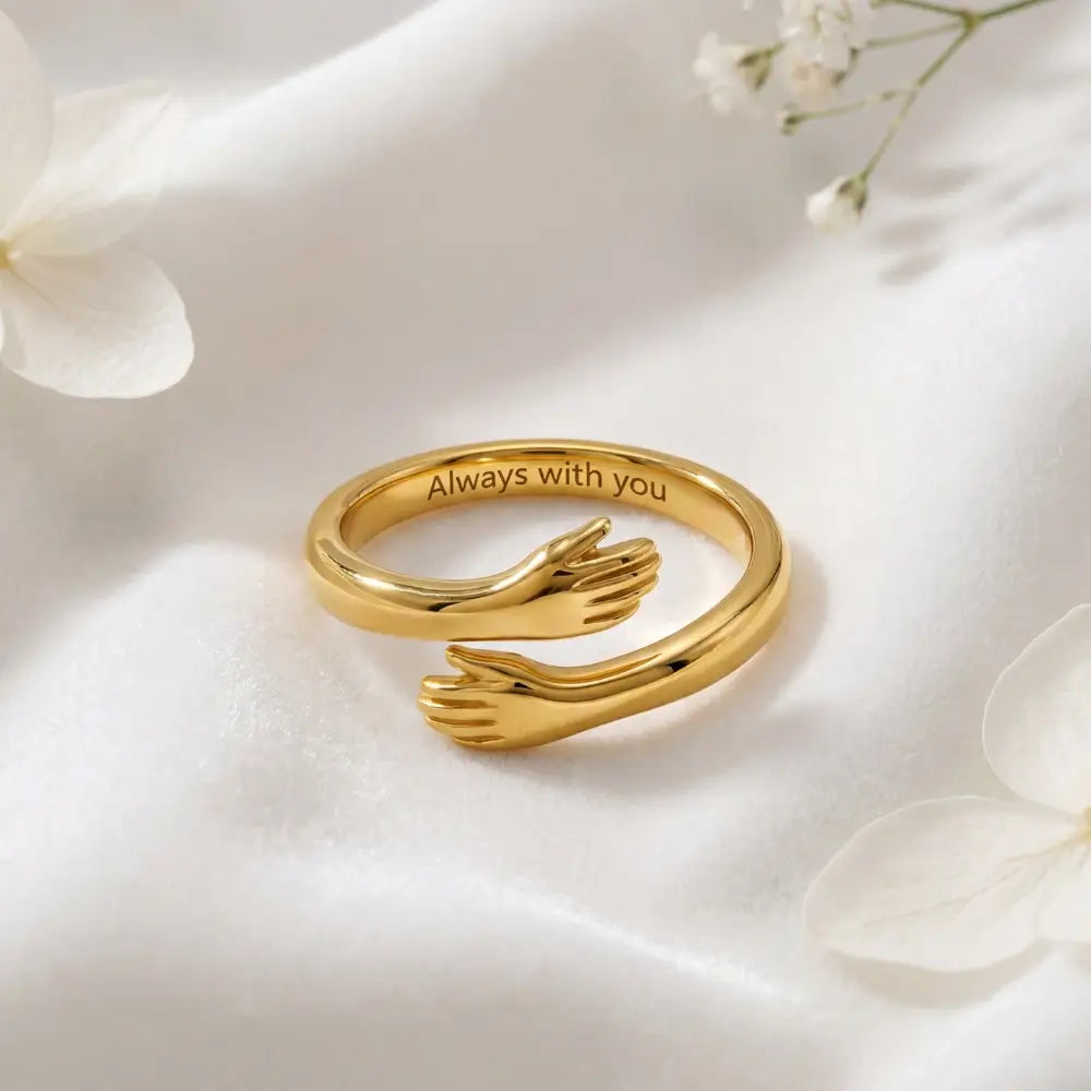 My Precious Daughter - Gold Hug Ring