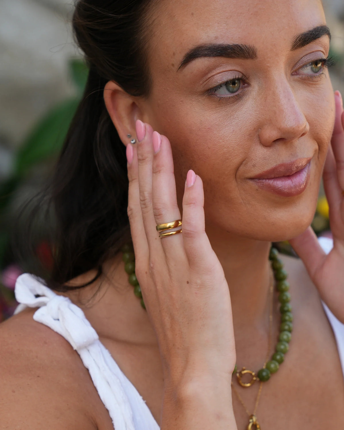 Bailey - Ring - Stainless Steel - Adjustable