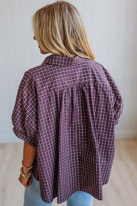 Ember Oversized Mid Sleeve Top