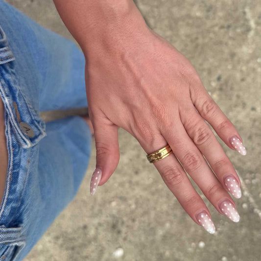Solene Worry Ring - 18K Gold Vermeil