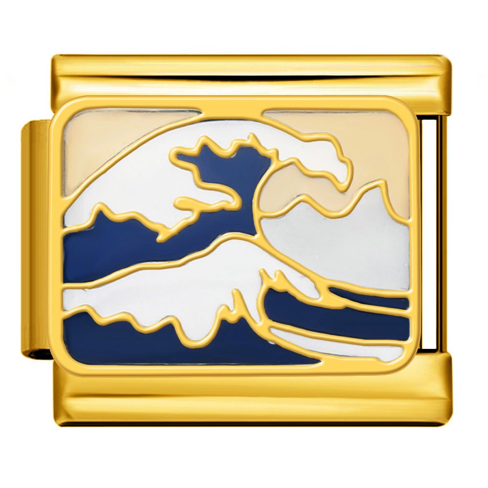Ocean Waves Charm