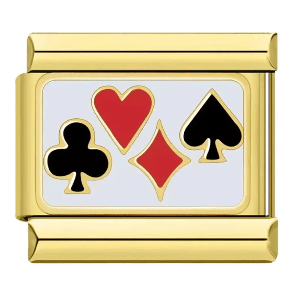 Card Faces Charm