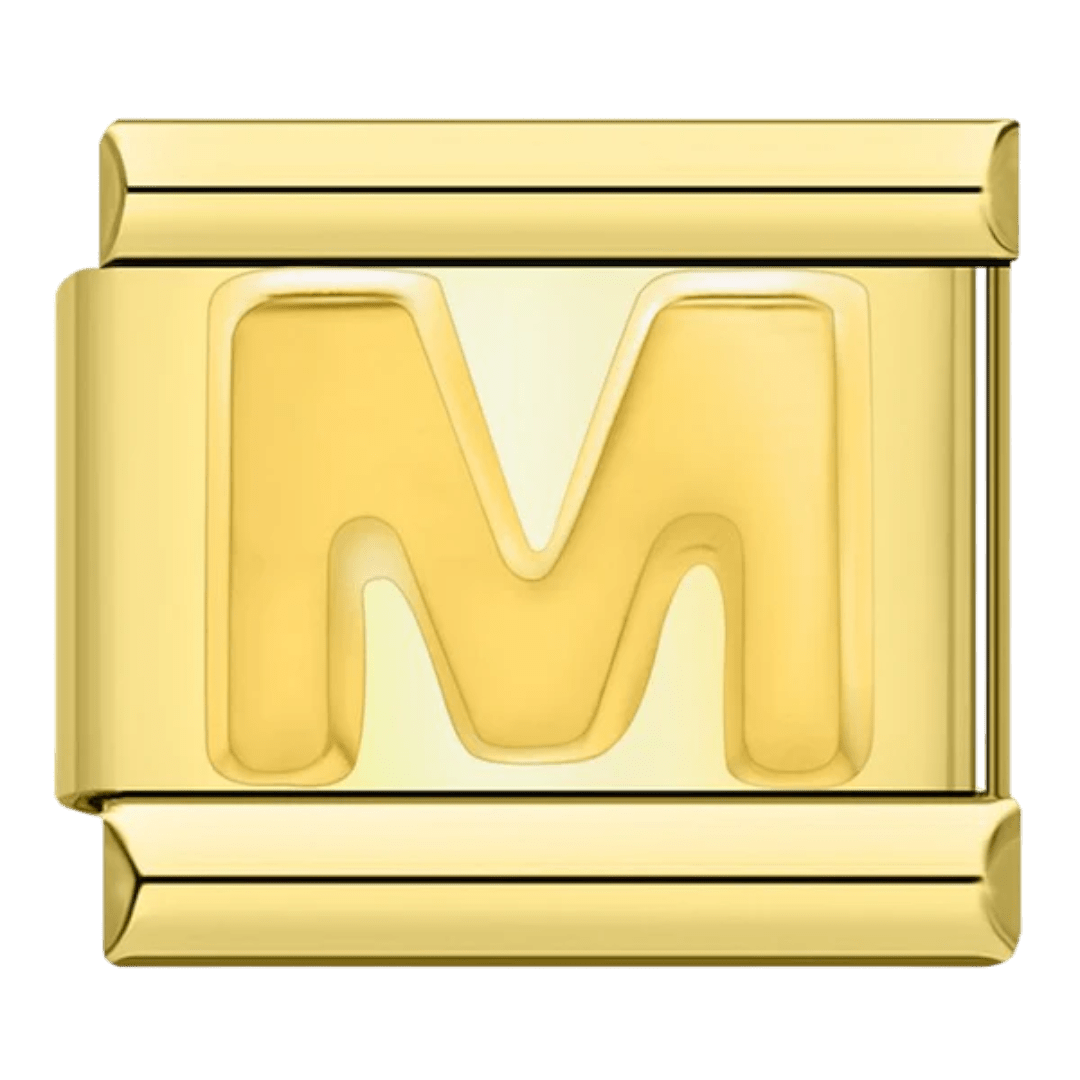 Letter M Charm