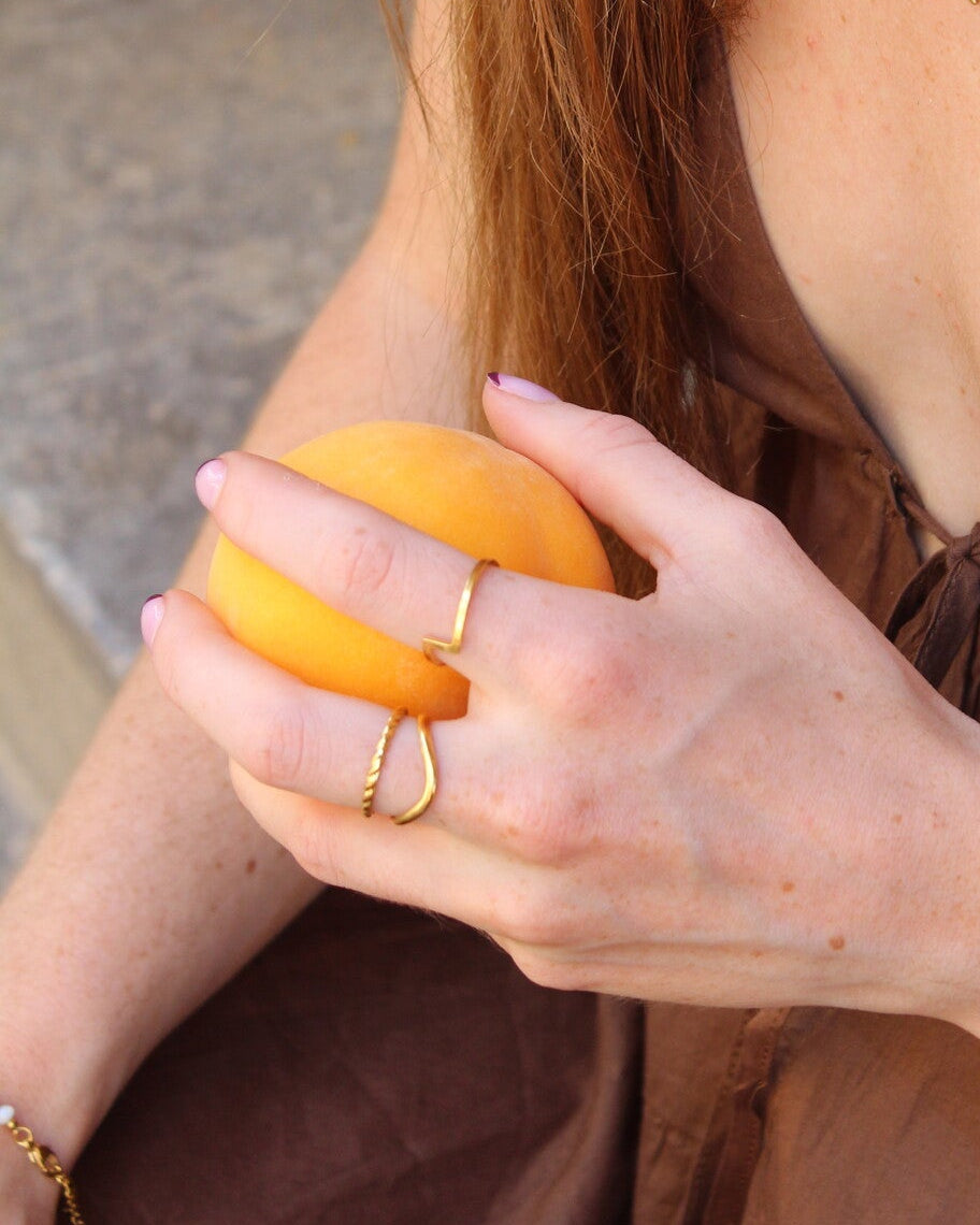 Robin - Ring - Stainless Steel - Adjustable