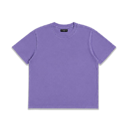 Silverlake Crop Tee III | Boxy, Relaxed Fit - Vintage Violet