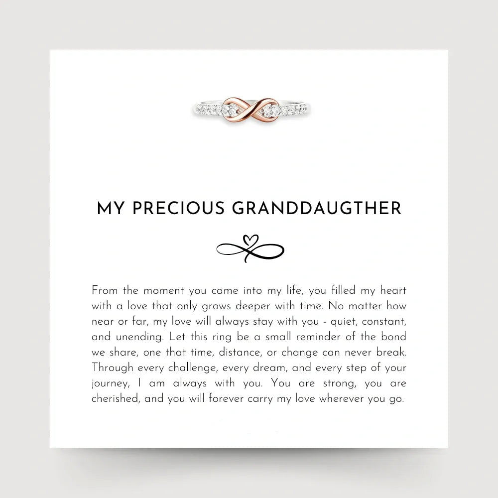To My Granddaughter - Eternal Love Ring