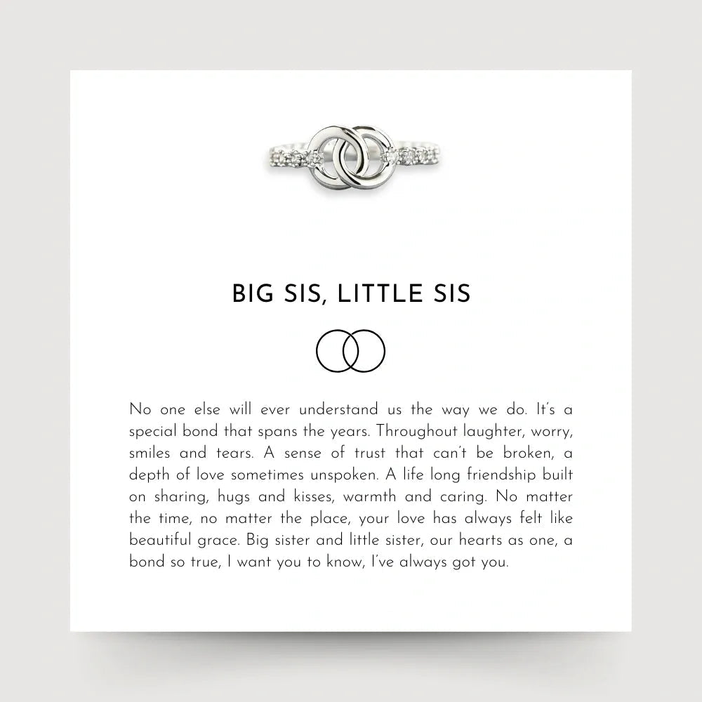 To My Sister - Always Together Ring