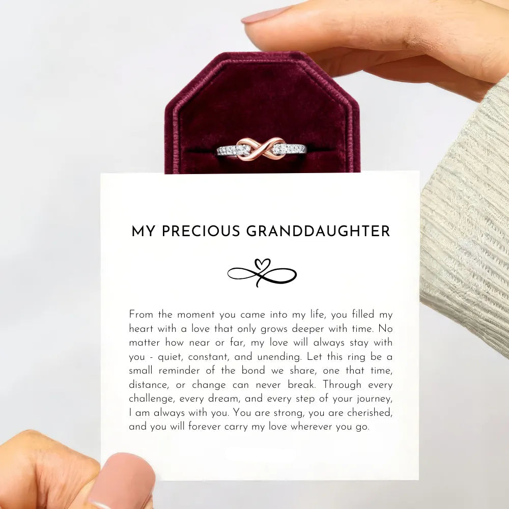 To My Granddaughter - Eternal Love Ring