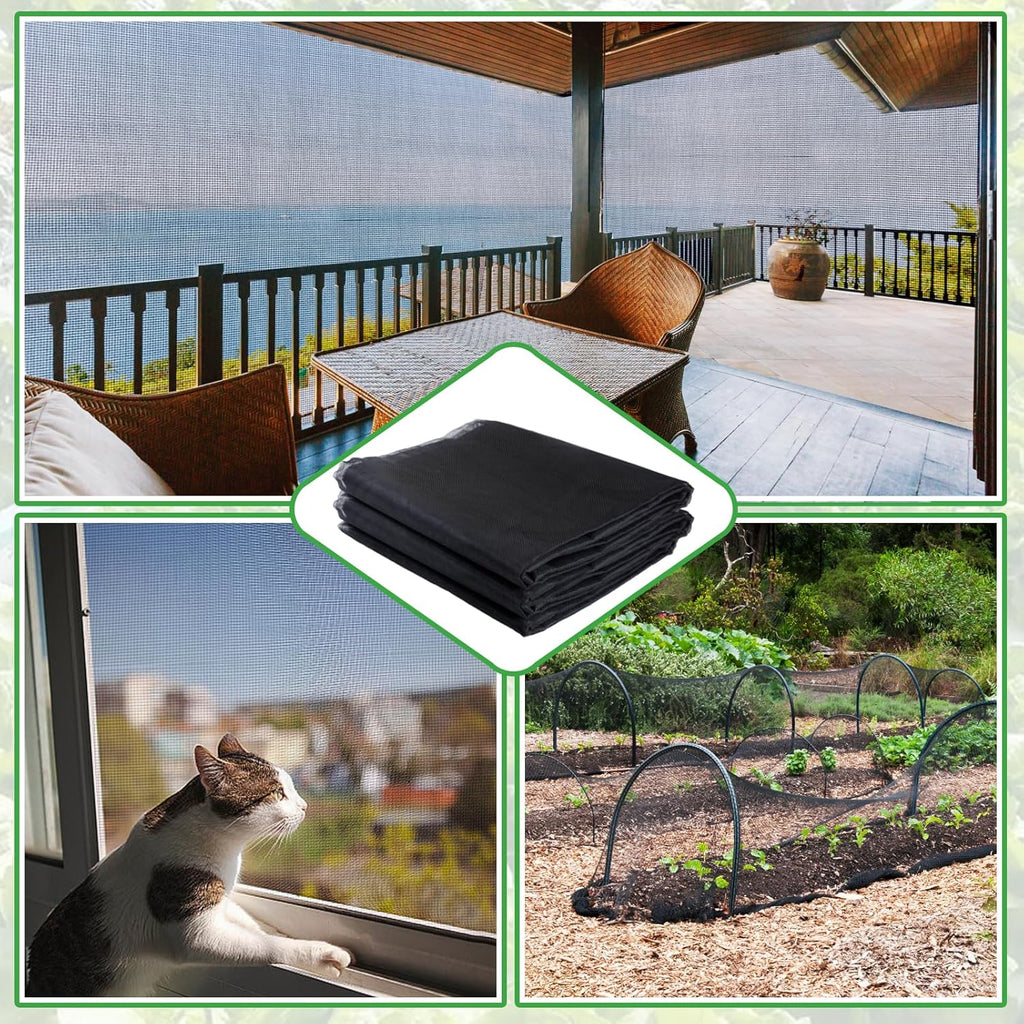 Mosquitera de Protección de Verano – Malla Transpirable Anti-Insectos para Patios, Balcones, Jardines y Espacios Exteriores 🦟☀️