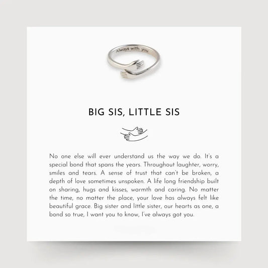 To My Sister - Hug Ring