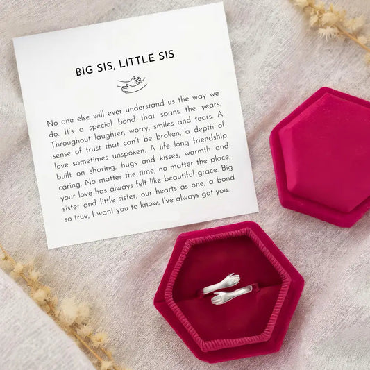 To My Sister - Hug Ring