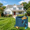 💦 Ultra-Flexible Expanding Water Hose – Kink-Free 3X Stretch Garden Hose with Multi-Function Spray Gun