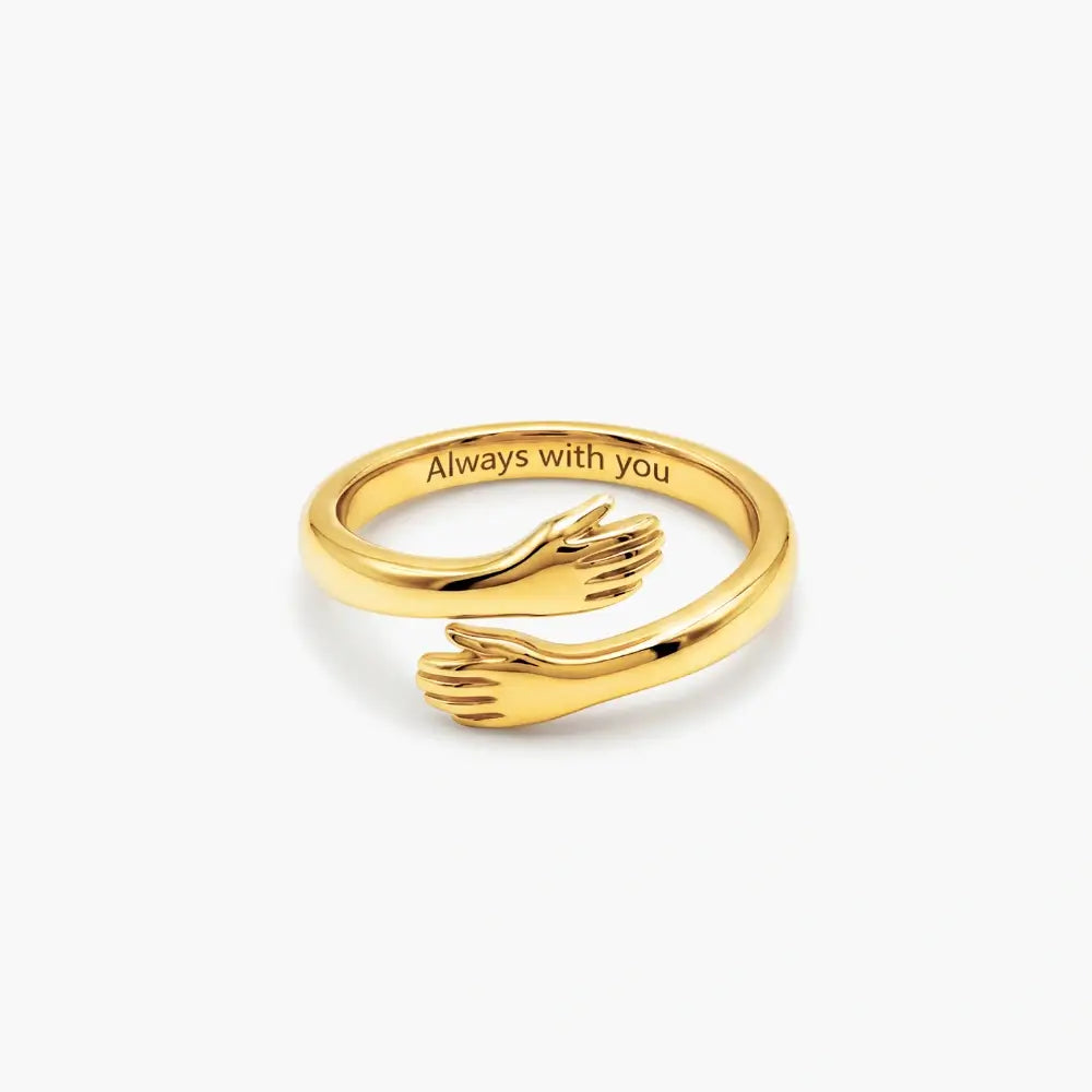 My Precious Daughter - Gold Hug Ring