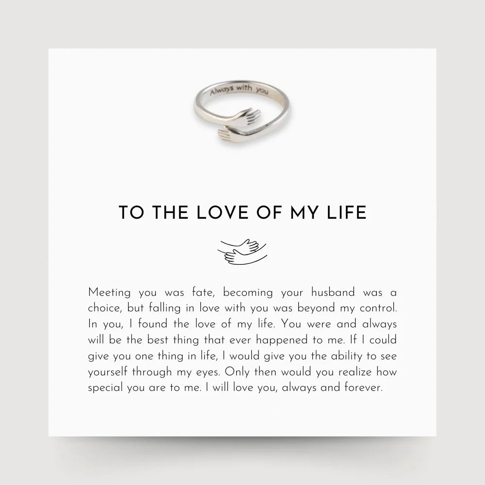 My Beautiful Wife - Hug Ring