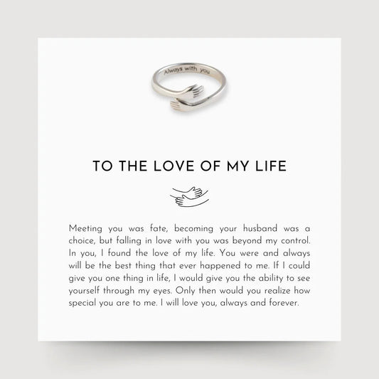 My Beautiful Wife - Hug Ring