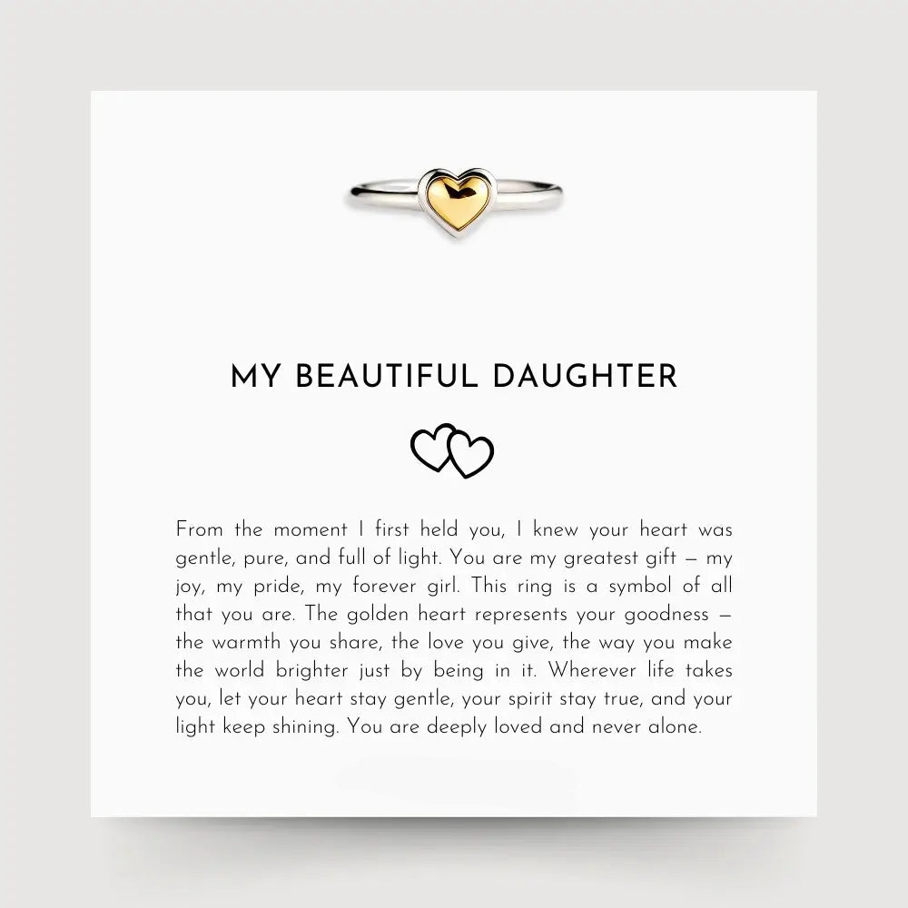 My Beautiful Daughter - Pure Heart Ring