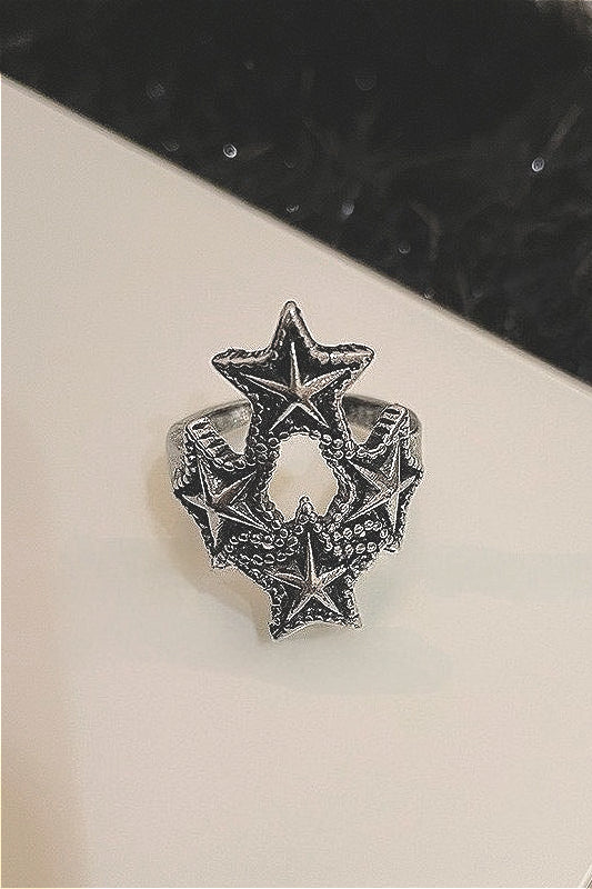 Retro Vintage Star Ring