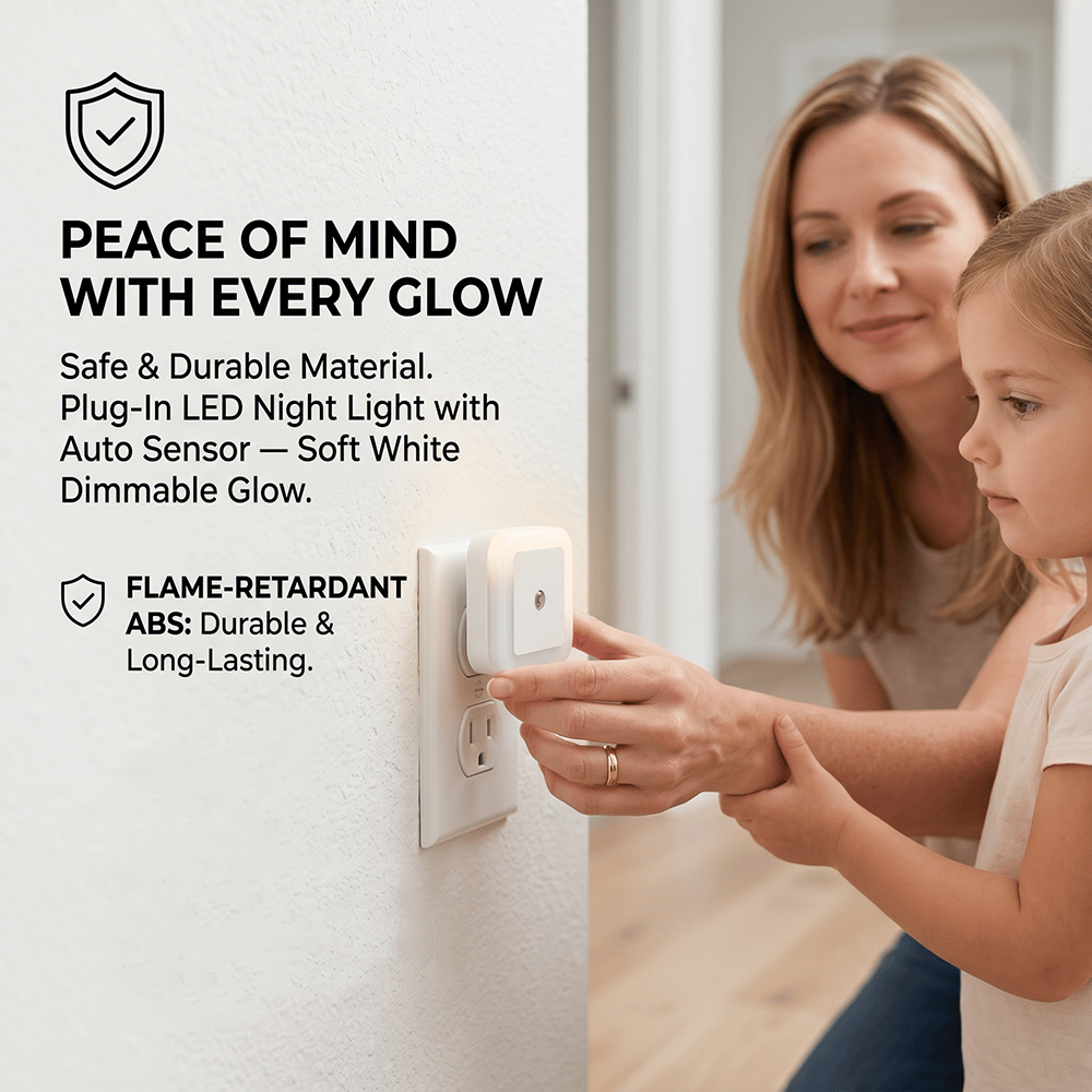 ✨Summer Clearance Sale 49% Night Lights Plug into Wall 6-Pack