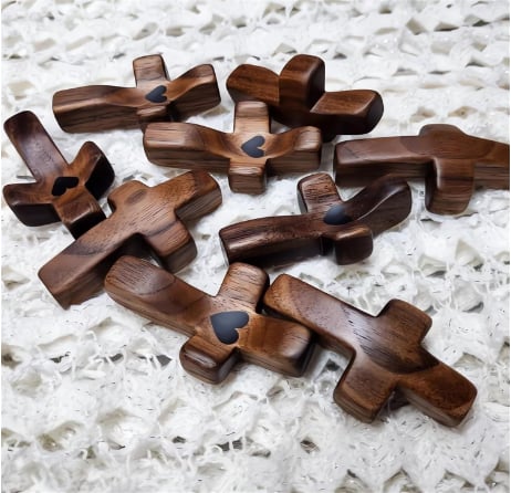 ❤️Handmade Cross My Heart