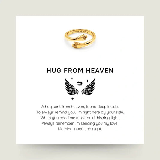 Wrapped in Love - Gold Hug Ring