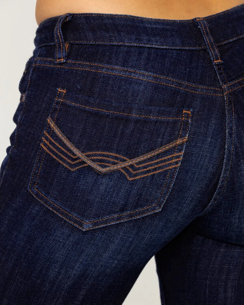 2023 Vintage Mid Waist Flare Jeans