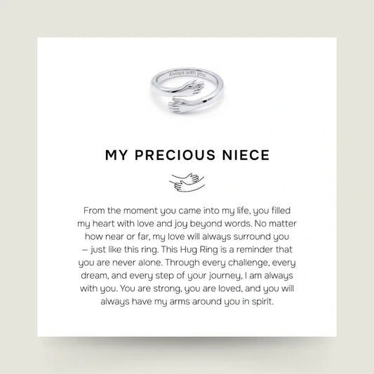 My Precious Niece - Hug Ring