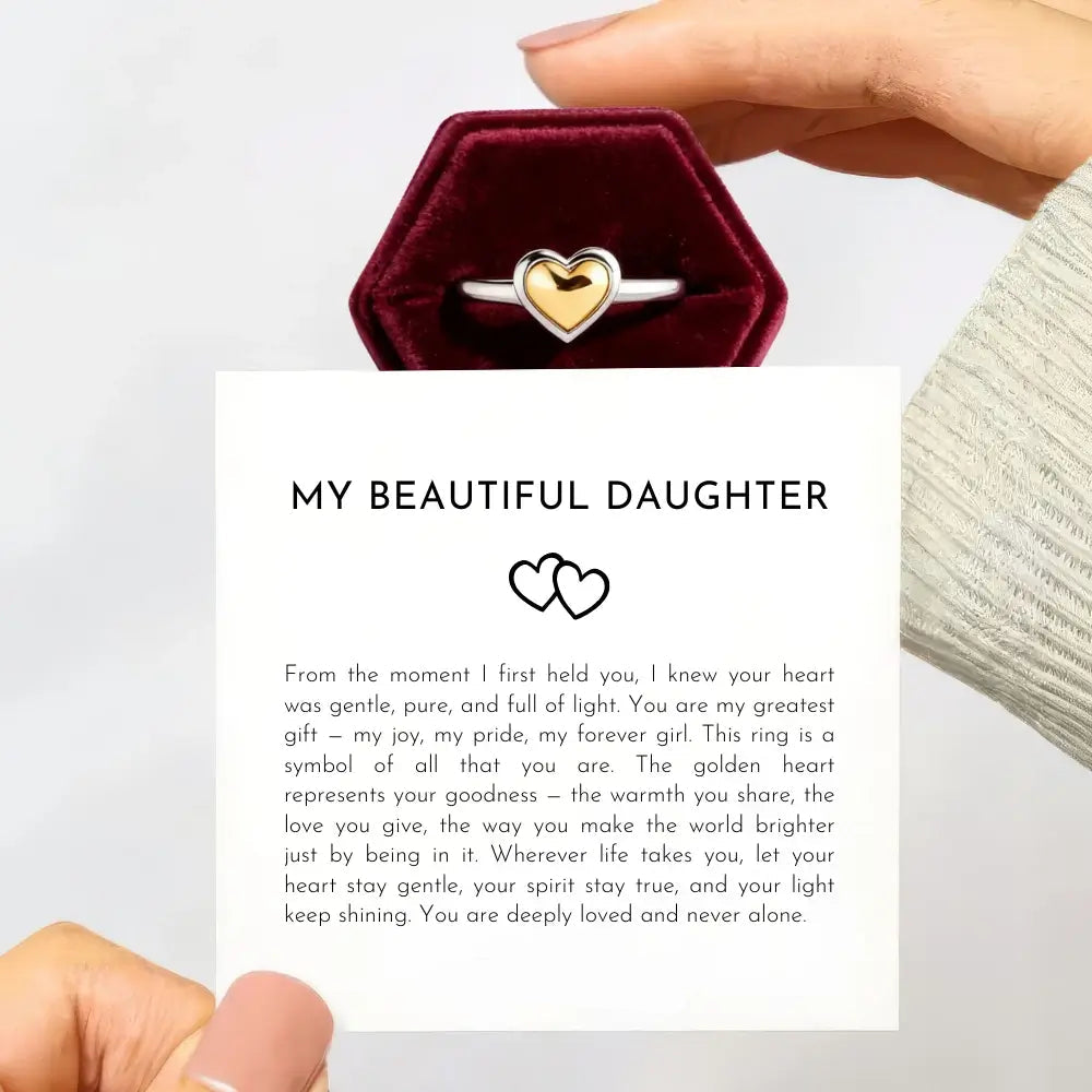 My Beautiful Daughter - Pure Heart Ring