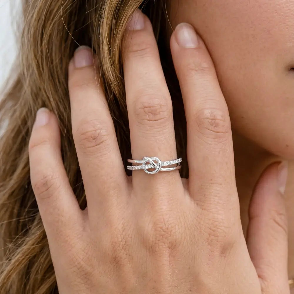 Mother & Daughter - Linked Forever Ring
