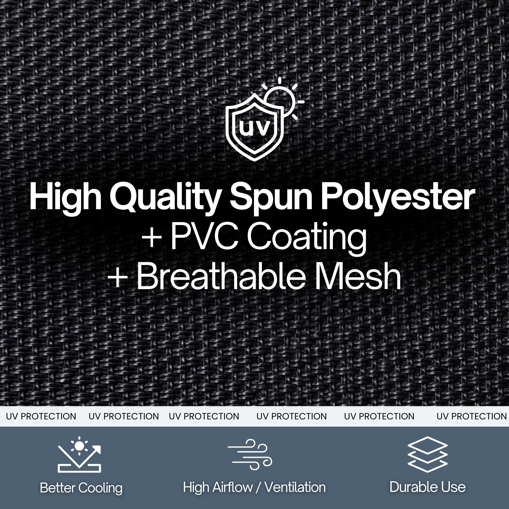 Stay Cool Anywhere 🌞 90% UV Block Shade Cloth – Heavy-Duty Mesh Sun Shade with Grommets for Patio, Garden, Camping & Pergola
