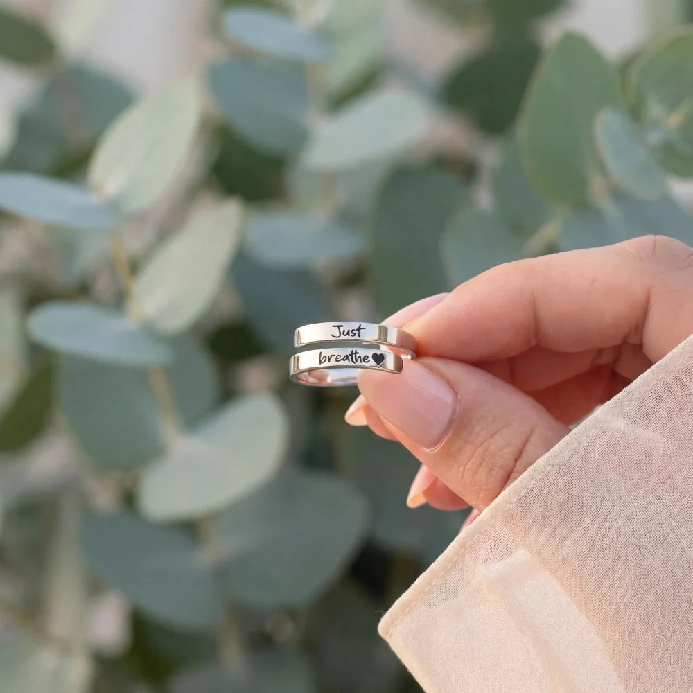 Just Breathe Ring