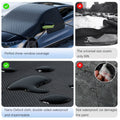 Windshield Snow Cover With Side Window and Mirror Protector, Car Windshield Cover for Ice and Snow Suitable for Most Vehicle Car SUV etc.