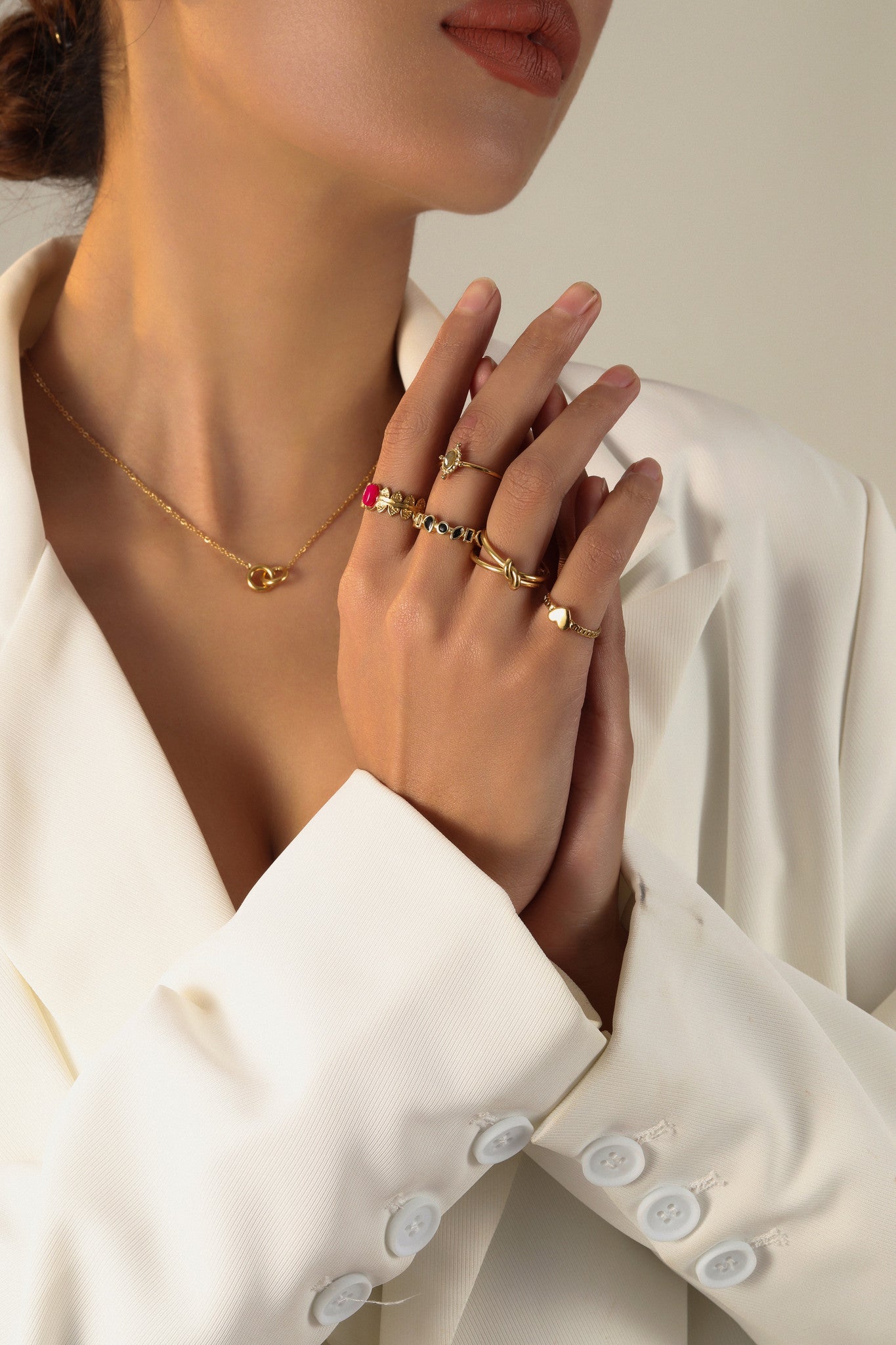 Vera - Ring - Stainless Steel - Adjustable