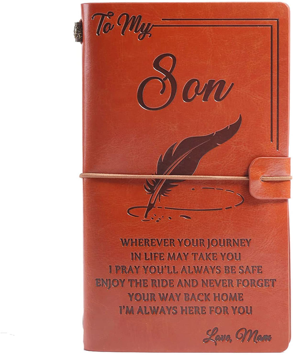 ❤️Best Gift🎁-Leather Writing Journal With Inspirational Quotes📒