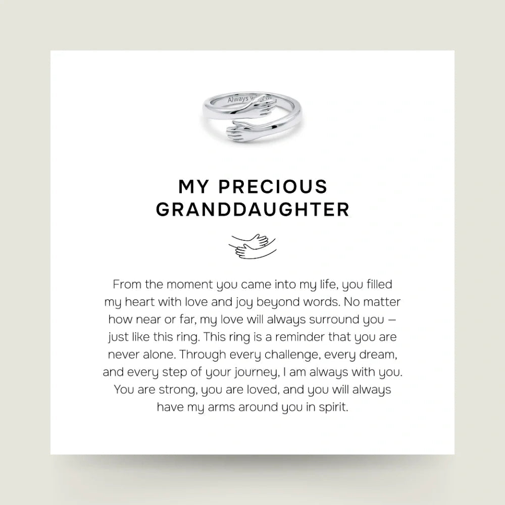 My Precious Granddaughter - Hug Ring
