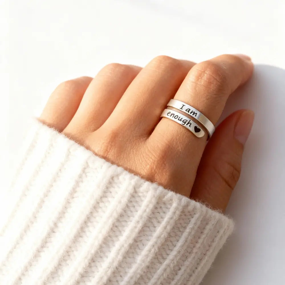 I Am Enough Ring