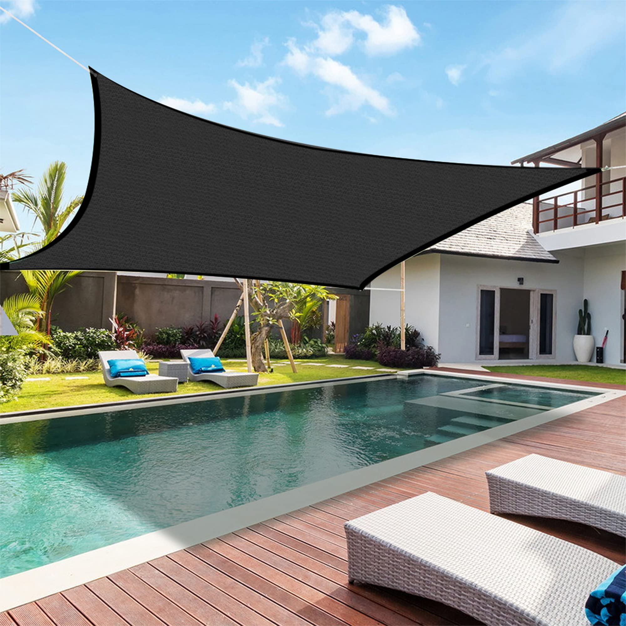 Outdoor Shade Cloth for Patio, Garden & Pergola – Breathable Sun Shade Solution