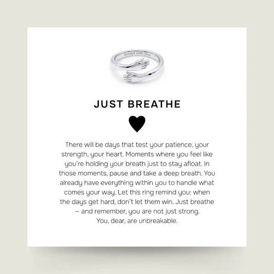 Just Breathe Hug Ring