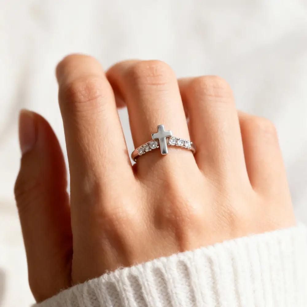 Faith Over Fear Ring
