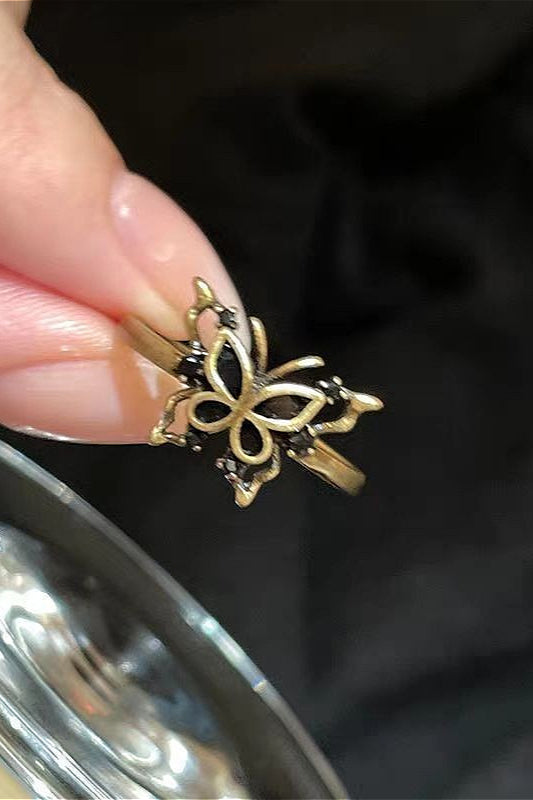 Vintage Royal Dark Layered Ring