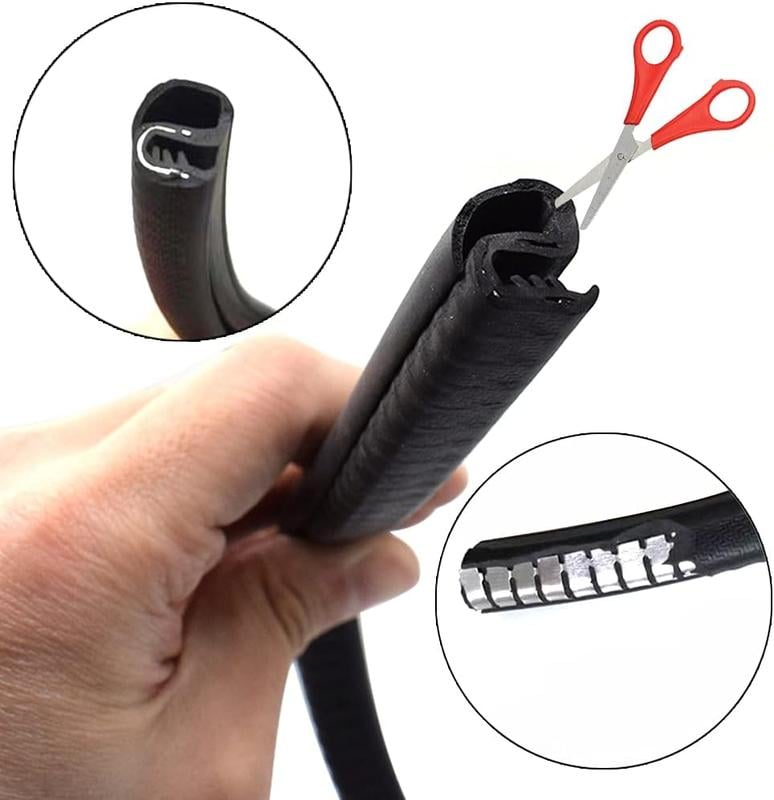 🚗🔇 49% OFF Today | Car Door Seal Strip (2PCS) – Block Noise, Stop Drafts & Upgrade Driving Comfort