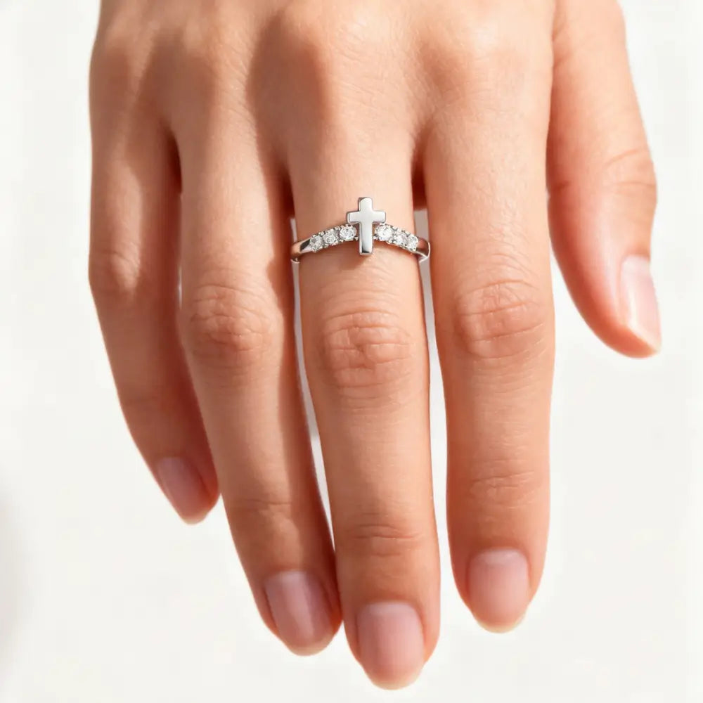 Faith Over Fear Ring