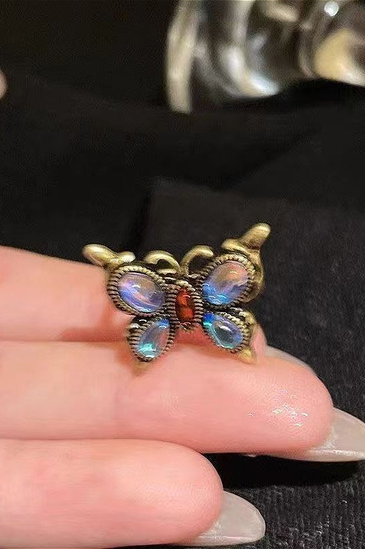 Vintage Royal Dark Layered Ring