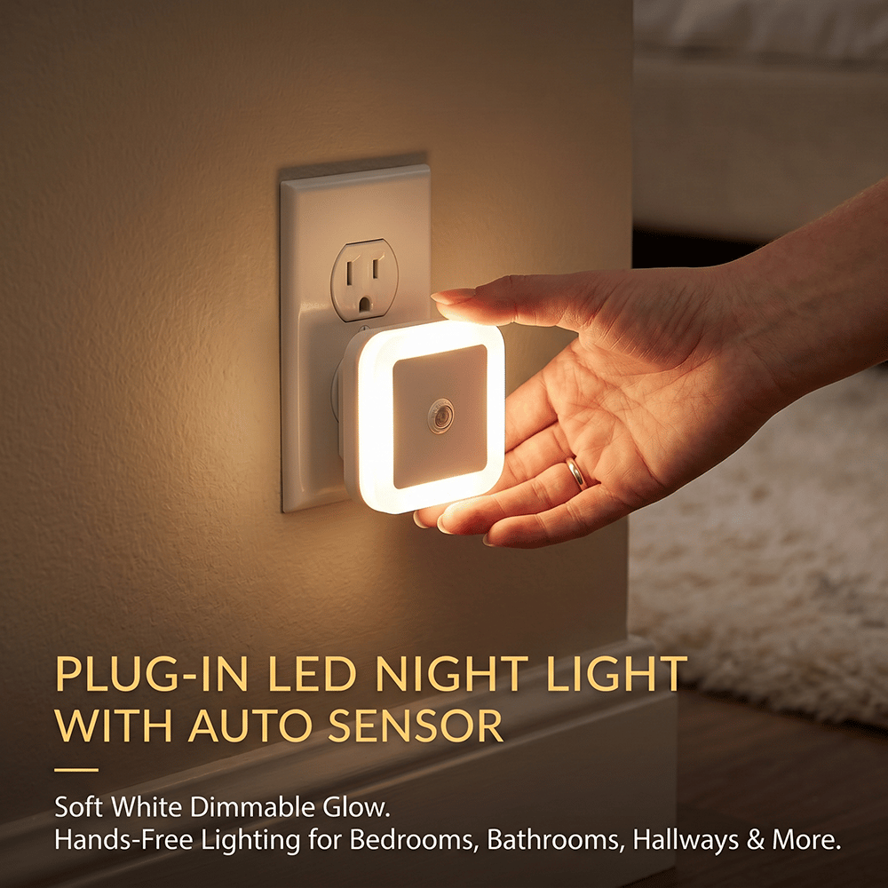 ✨Summer Clearance Sale 49% Night Lights Plug into Wall 6-Pack