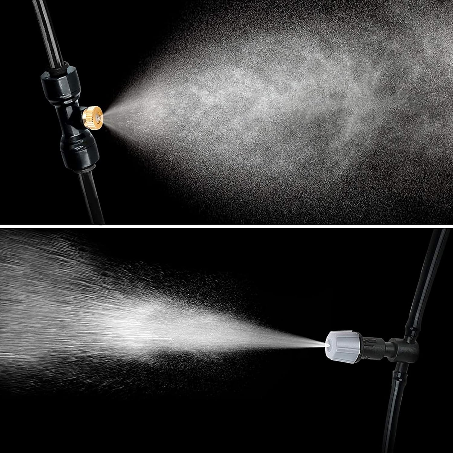 🌿 Outdoor Mist Cooling System – 360° Backyard & Garden Spray Zone Maker