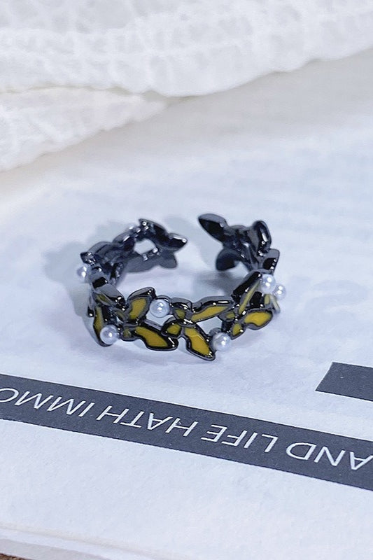 Retro Butterfly Stackable Ring