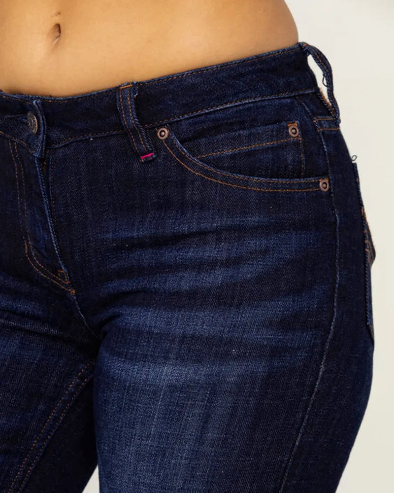 New Vintage Mid Waist Flare Jeans