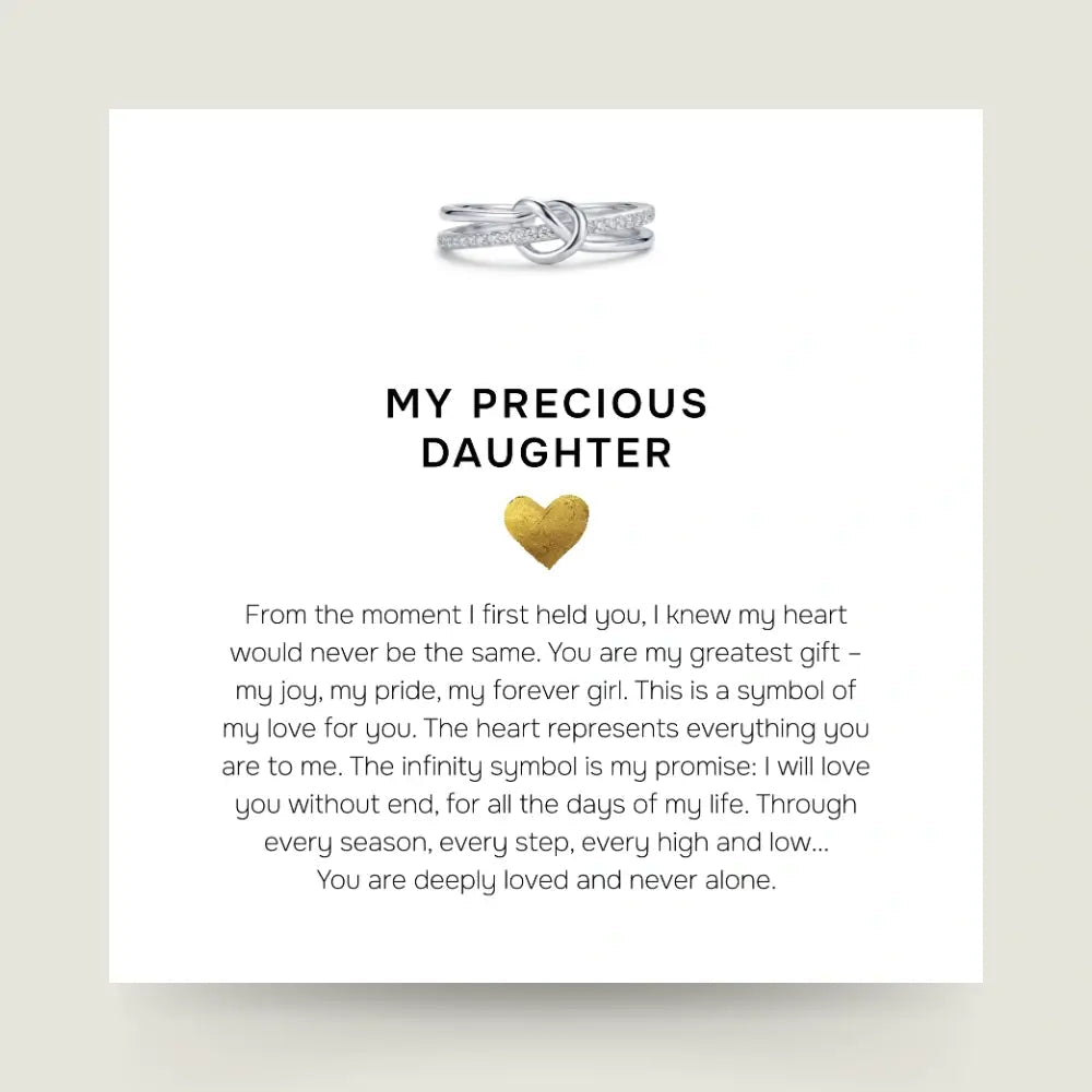 Mother & Daughter - Linked Forever Ring