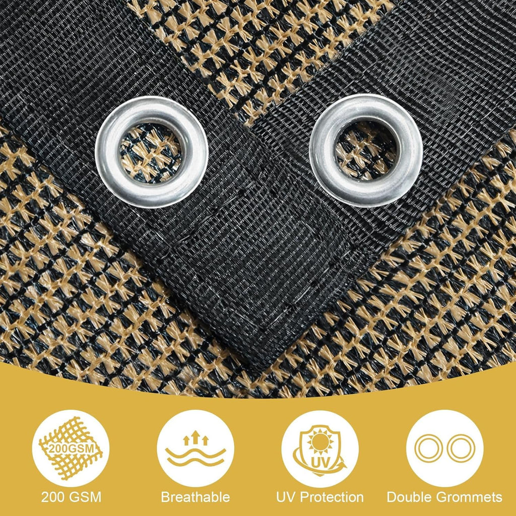 Outdoor Shade Cloth for Patio, Garden & Pergola – Breathable Sun Shade Solution